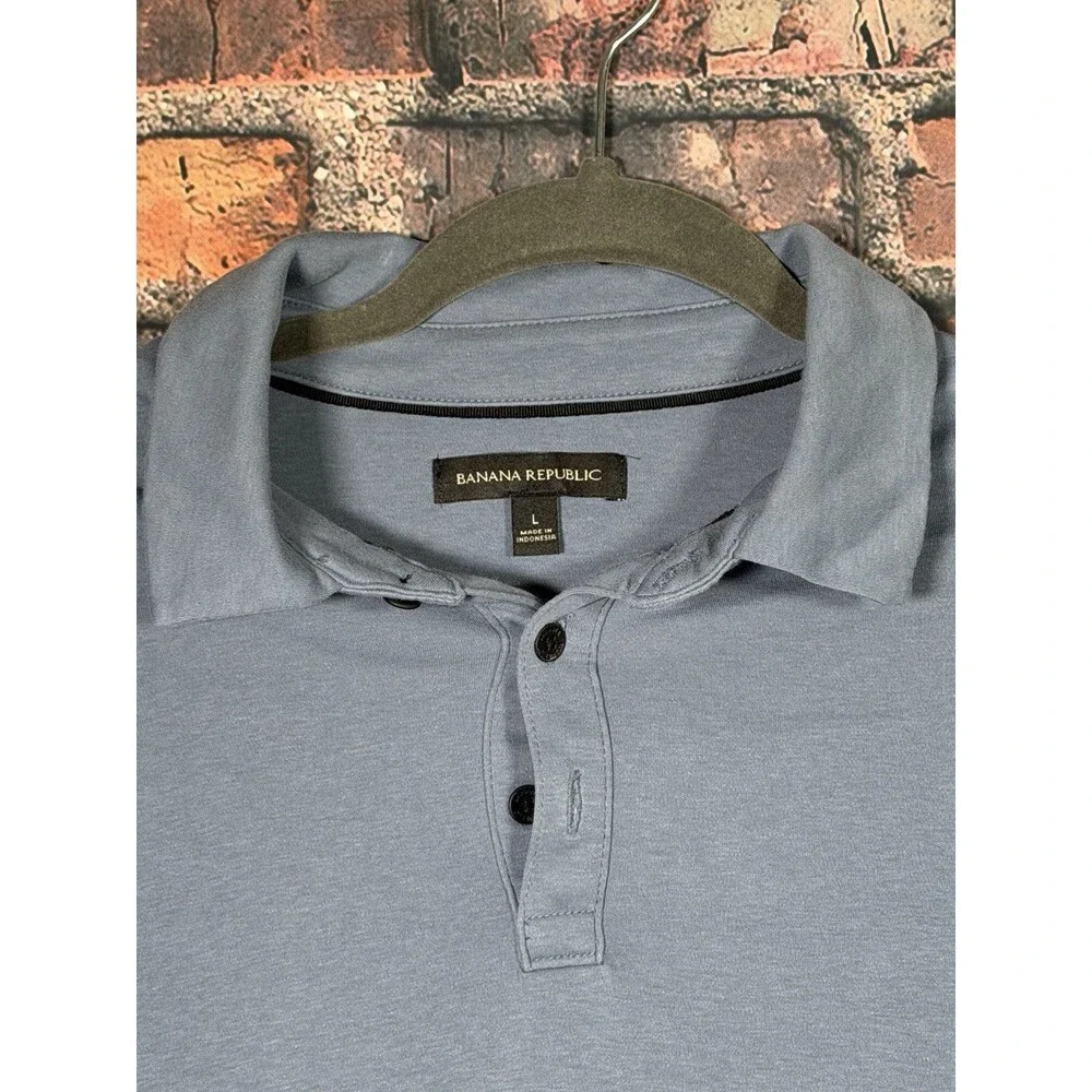 Banana Republic Blue Polo L